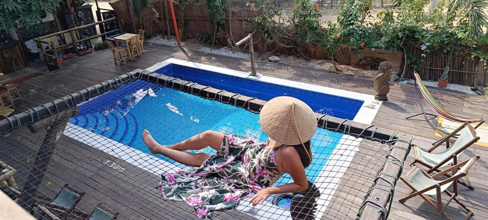 La Natura Hostel & Pool Palomino Dış mekan fotoğraf